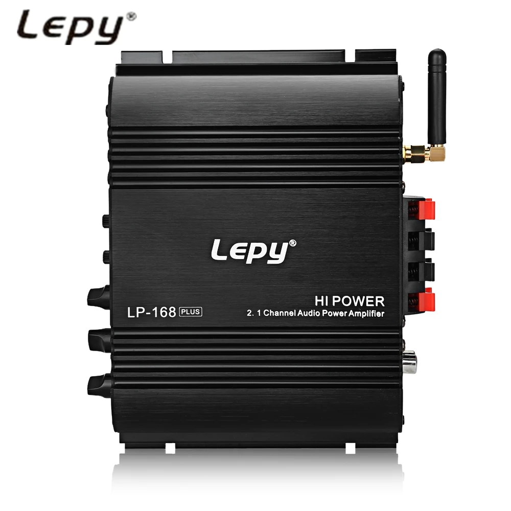

Origainl Mini Portable Lepy 168 Plus Wireless 2.1CH Audio Digital Compact Amplifier Bluetooth 2.1 + EDR 45W*2 Speaker
