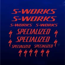 S-works велосипедная Рама наклейка s специализируется на шоссейном велосипеде Горный велосипед MTB DH XC велосипедная стойка Наклейка Виниловая наклейка гоночный велосипед DIY