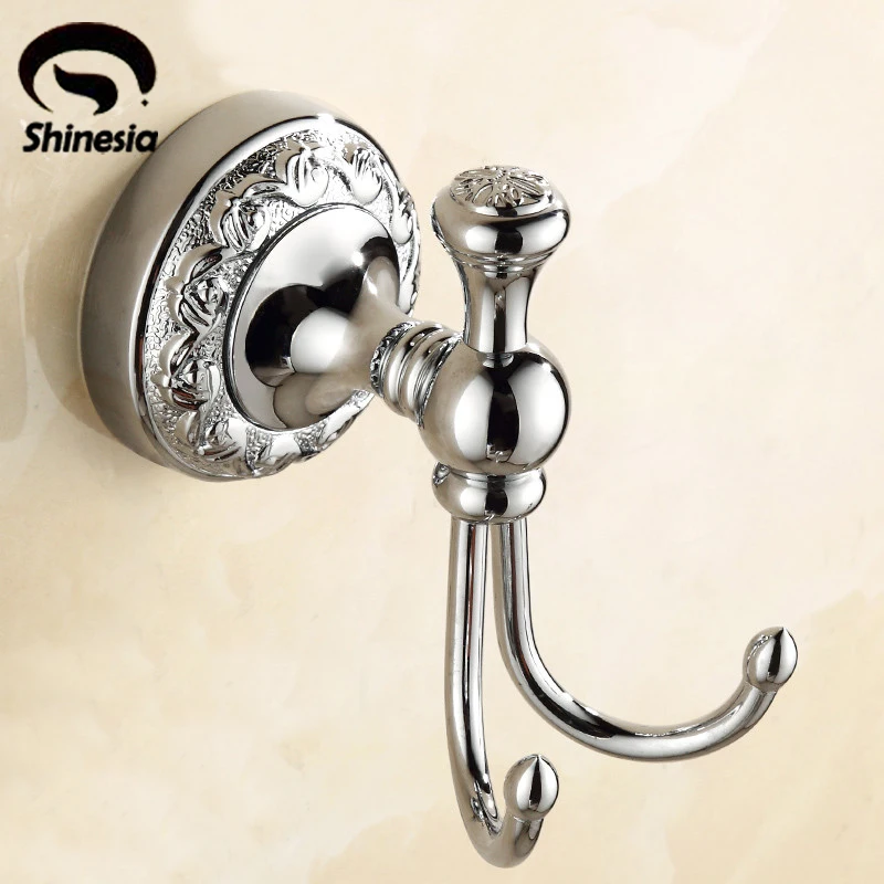 Buy Chrome Polished Bathroom Wall Mounted Bath Towel