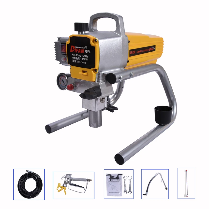 DF830 Paint Spray Airless Polyurethane Spray Machine Epoxy Spray