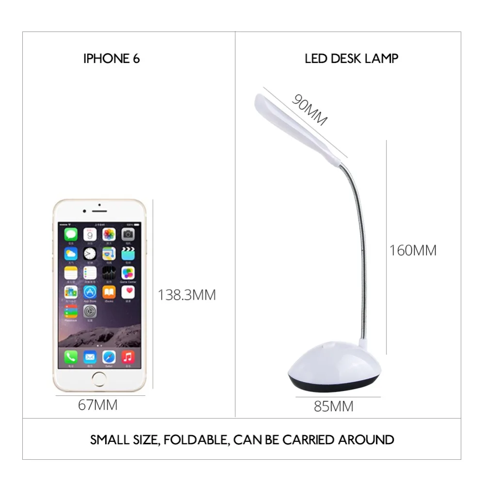 Flexible LED Desk Lamp Children Eye Protection Student Study Reading Book Light Table Lamp