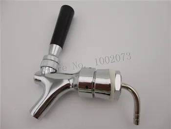 

Homebrew kegerator Dispenser,Beer Faucet Tap chrome plating with plastic handle