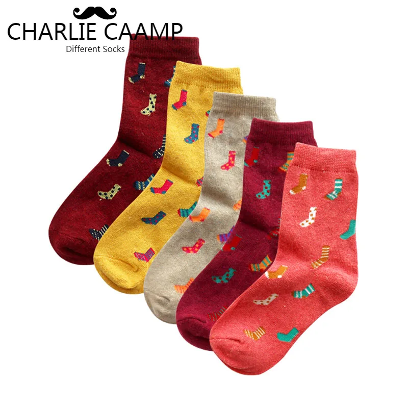 Women socks 2018 autumn winter new fashion 5 color cartoon pattern series ladies trend Harajuku literary wool blend socks G105 Women socks 2018 autumn winter new fashion 5 color cartoon pattern series ladies trend Harajuku literary wool blend socks G105