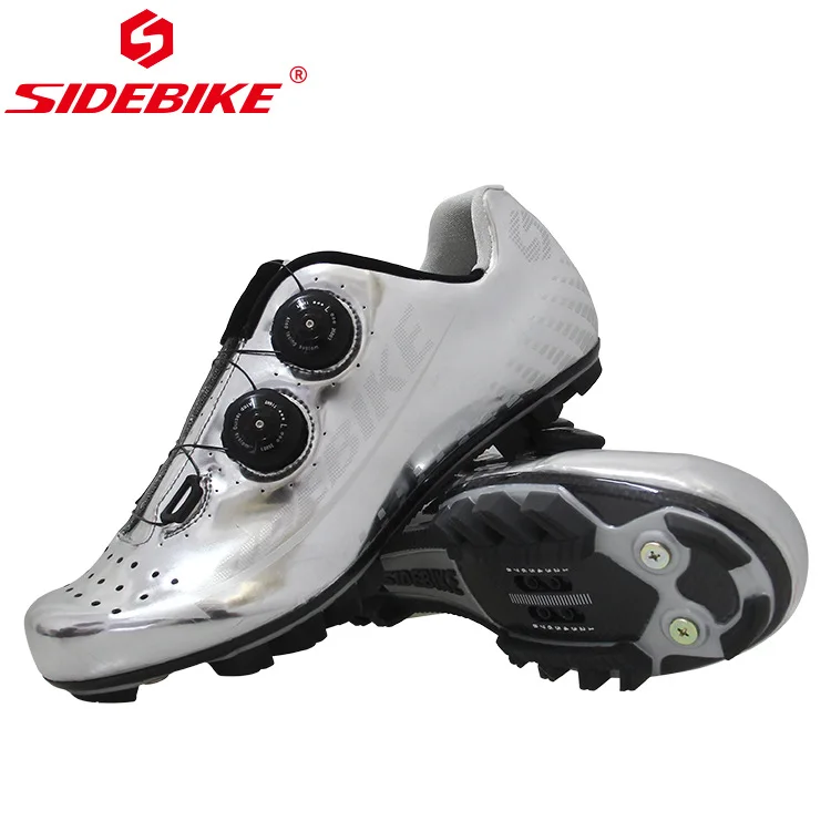 Sidebike Carbon cycling shoes Mountain bike Racing level Professional Bicycle Self-Lock Shoes Breathable Non-Slip Bike Shoes MTB