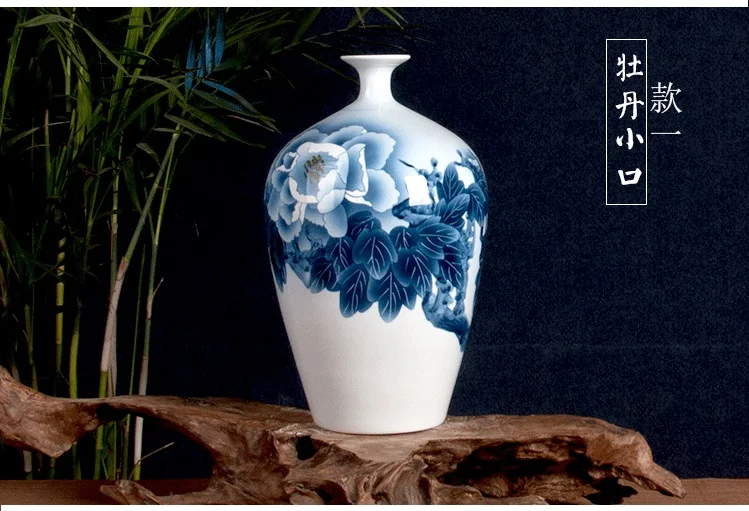 

Jingdezhen ceramic vase lotus hand-painted ceramic vase household act the role ofing is tasted mesa specials