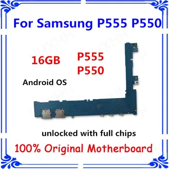 

Unlocked For Samsung Galaxy Tab A 9.7 P555 P550 Plate Replaced for Samsung P555 P550 Motherboard 16GB panel/fee Android OS card