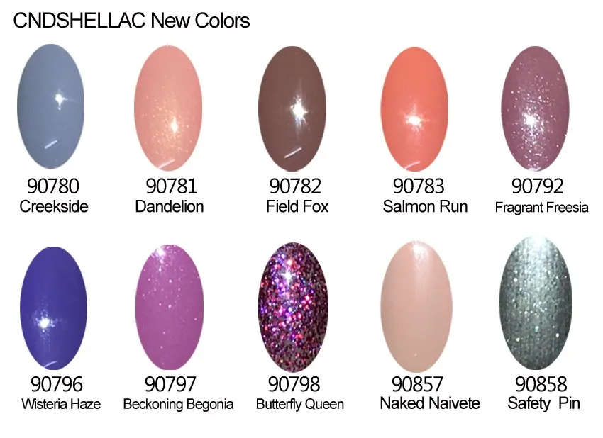 new cnd colors