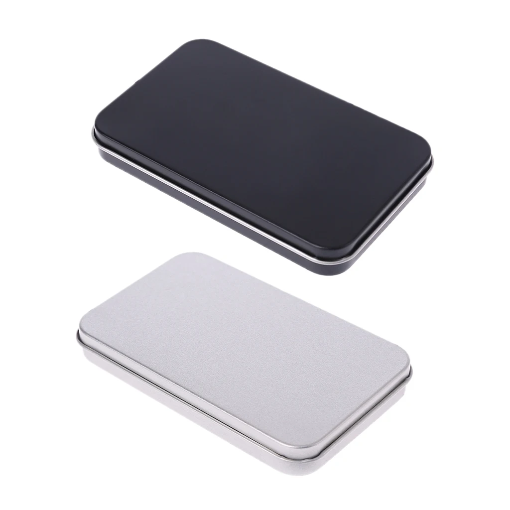 

Organizer Case Small Metal Tinplate Can Storage Box For Makeup Double Eyelid Sticker Money Coin Key