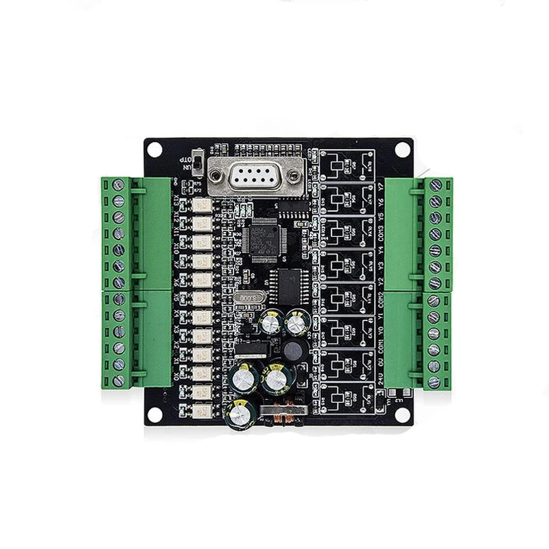 FX1N-20MT DC 24V PLC Industrial Control Board High Speed Machine Motor Controller 12 points Input 8 points Output