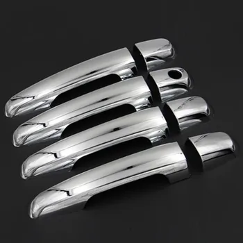 

Car accessories ABS Chrome Door handle Protective covering Cover Trim for Mitsubishi pajero sport 2007-2018 Car styling