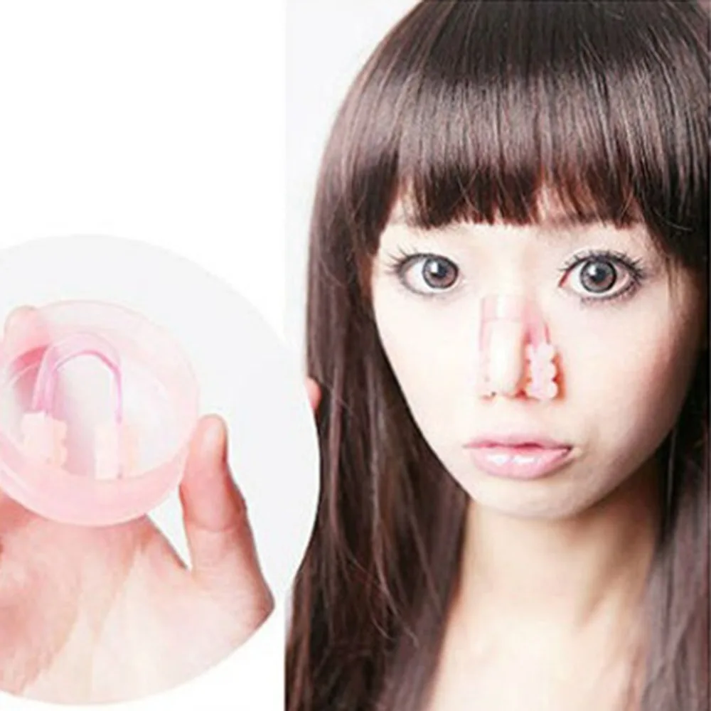 Nose Up Lifting Shaping Shaper Clip 3D Beauty Nasal Massage Artifact Clipper Fashion cute Face Care Tool | Красота и здоровье