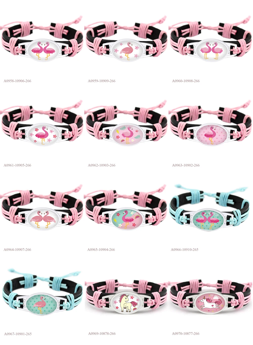 Unicorn Leather Wrap Bracelets 14 Unicorn Leather Wrap Bracelets -Unicorn Fashion