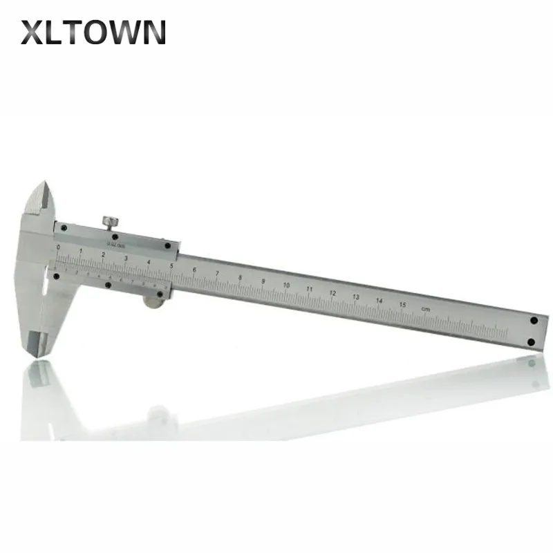 

XLTOWN150mm high precision caliper0.02mmprecision plastic box packaging stainless steel caliper Precision Measuring Tool Caliper