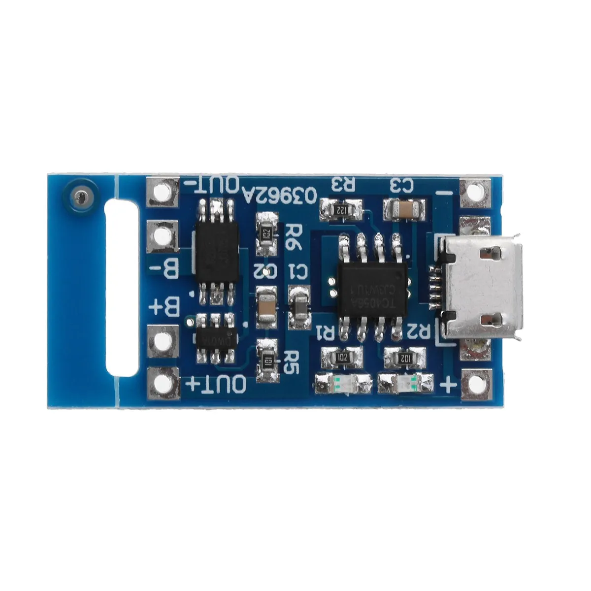 

1PC New Arrival TP4056 Micro USB 5V 1A Lithium Battery Charging Module Board TE585 Lipo Charger