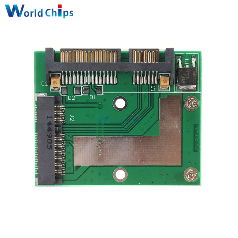 Универсальный стандартный mSATA SSD на 2 5 дюйма SATA 6 0 Gps адаптер преобразователь карта