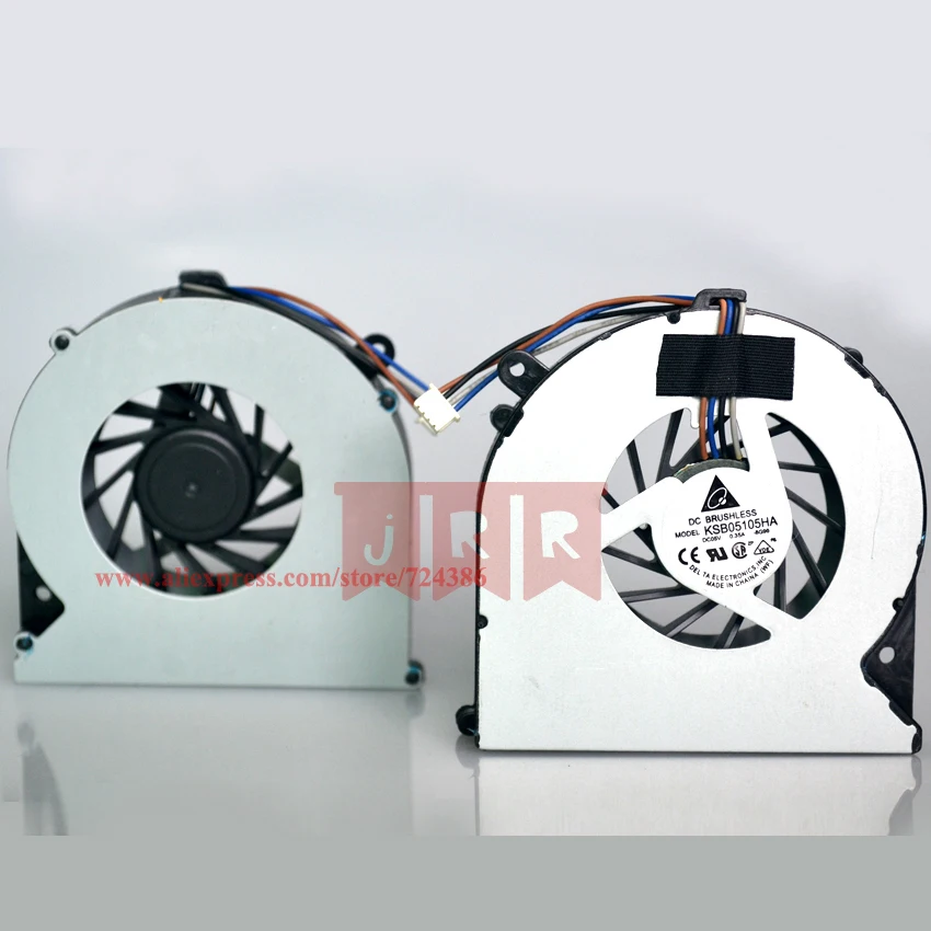 الأصلي جديد مروحة تبريد لوحدة المعالجة الرئيسية تناسب HP 4530 ثانية 4535 ثانية 4730 ثانية 6460B EliteBook 8450 وعاء 8460 وعاء دلتا KSB0505HB KSB05105HA 4 دبوس