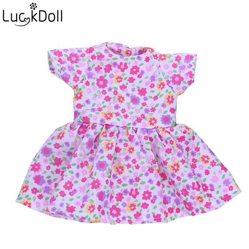 Luckydoll новая кукла одежда аксессуары юбка подходит для 14,5 дюймов Американская женская кукла игрушка детский лучший праздничный подарок - Цвет: m11