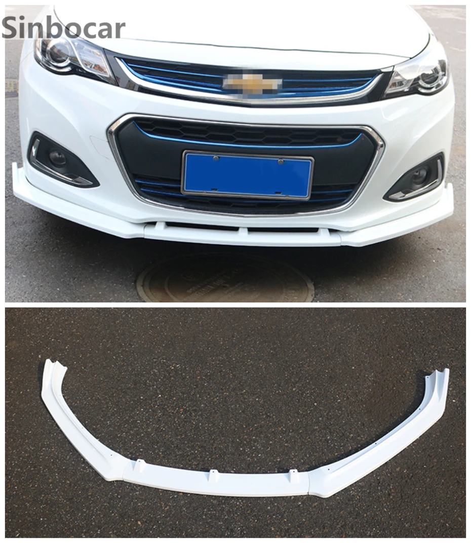 

3PCS Front Bumper Lip Trim Around Grill Below Lips Cover Shovel For Mazda 6 Atenza 2014-2018