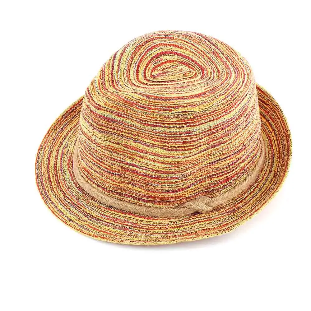 1 шт.,, модная летняя повседневная унисекс, винтажная пляжная большая шапка для джазования с полями, Панама, соломенная шляпа, Женская Мужская шапочка из спандекса