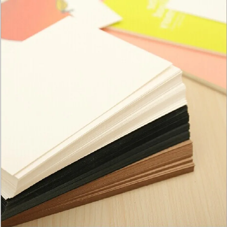 

20Sheets/lot Blank Greeting Cards Kraft Paper Blank Postcards DIY Hand Painted Graffiti Card vintage Message Card 144 x 94mm