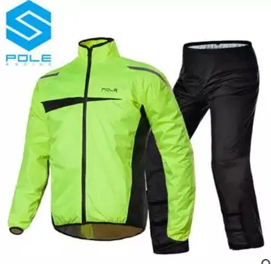 Brand Motorcycle Motorbike Raincoat outdoor Men Women climbing Fission Rain jacket Suits - Цвет: picture color