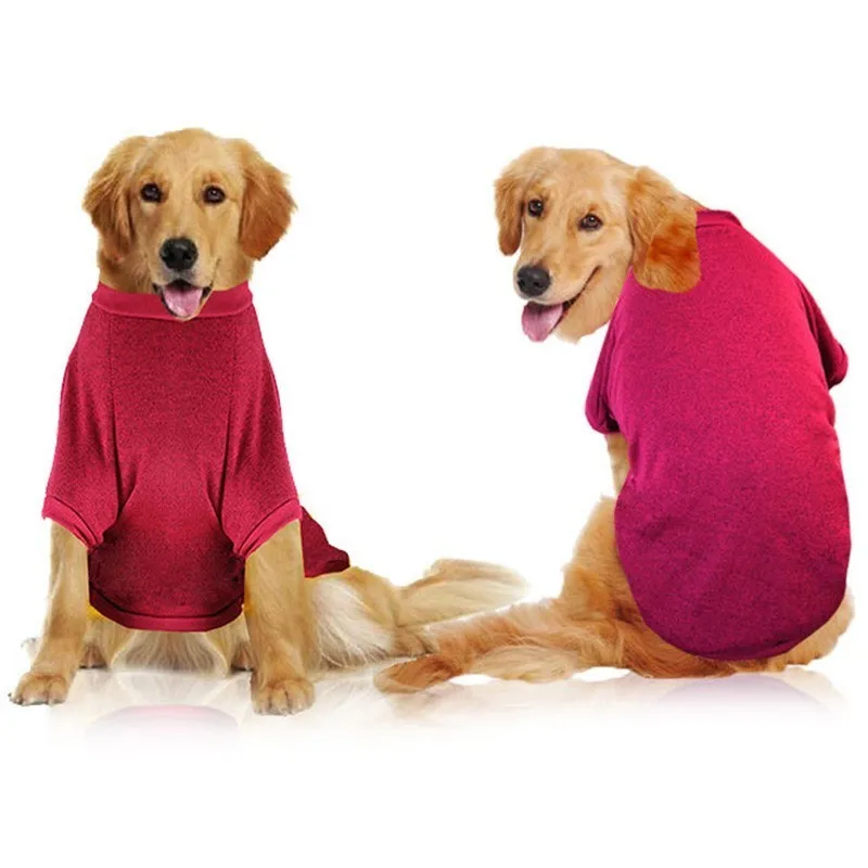 XXXL-9XL одежда для больших собак Зима Большой размер Одежда для домашних животных золотой ретривер пальто для собак Рубашка однотонный свитшот для собак костюм 25S1 - Цвет: as pic