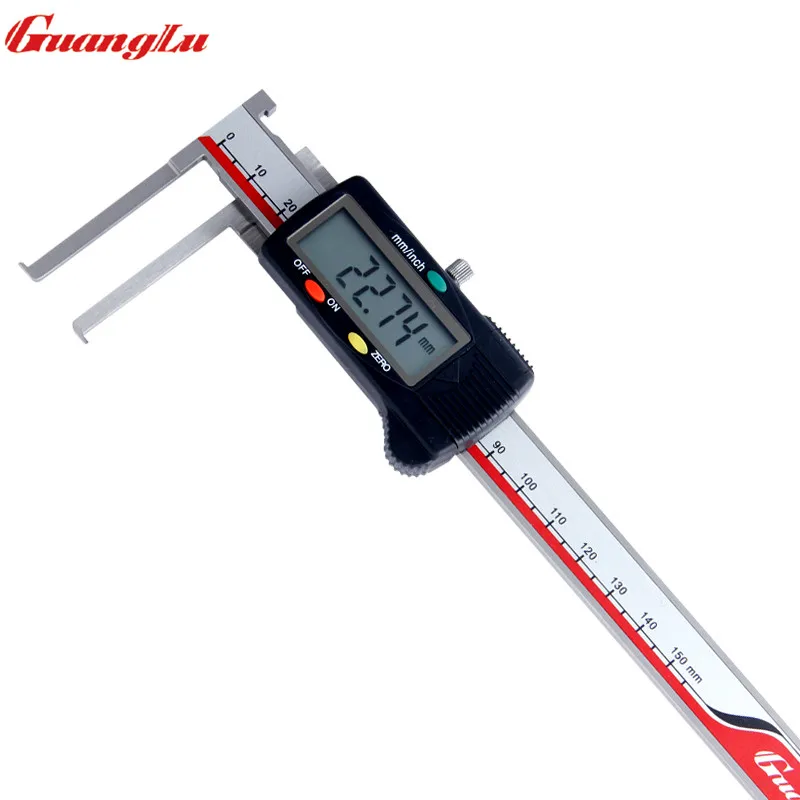 GUANGLU Digital Caliper Inside Groove vernial caliper 8 150mm/0.01mm