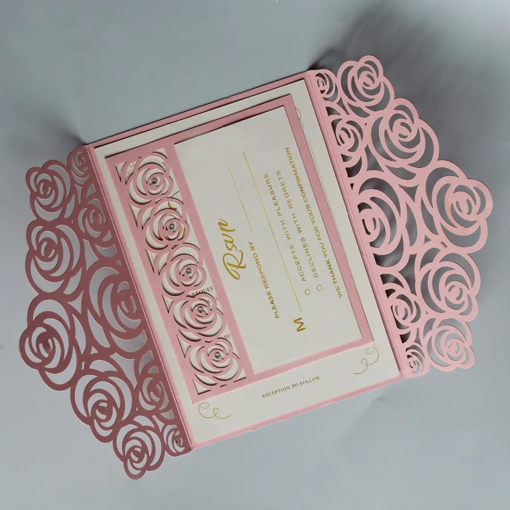 Printable Wedding Invitation With Customized Wording