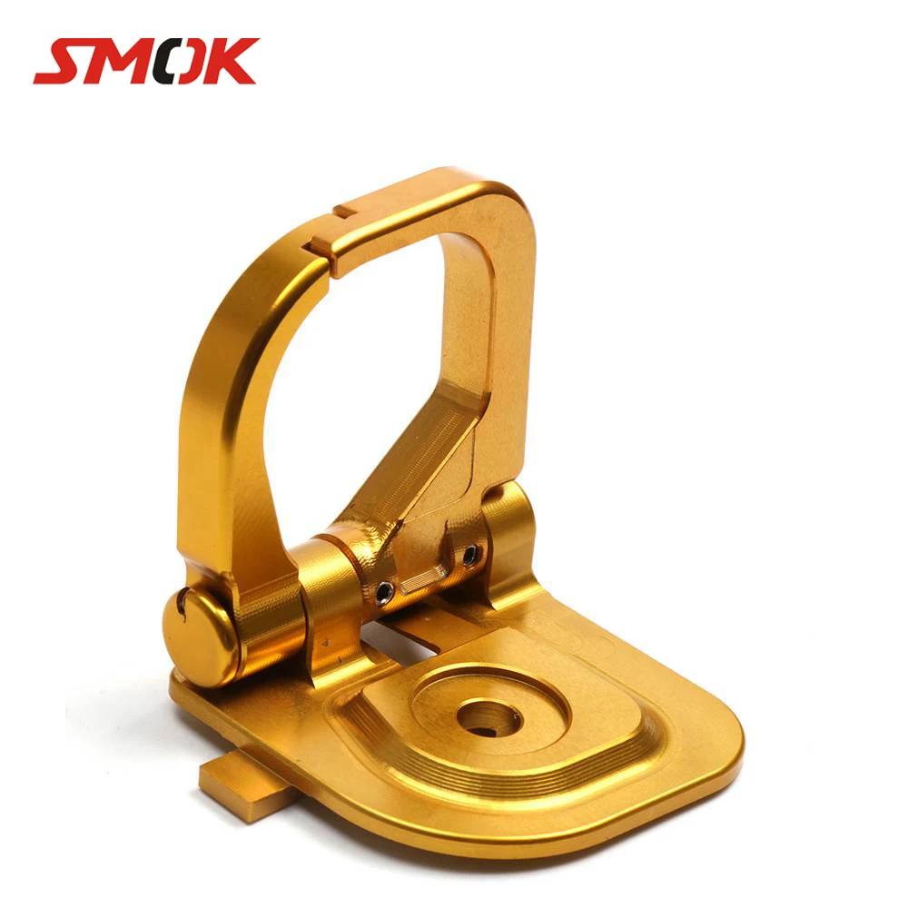 

SMOK Motorcycle Accessories CNC Aluminum Motorcycle Bike Hook Carry Helmet Luggage For Yamaha BWS R 125 CYGNUS 125 2016-2017