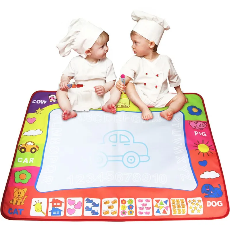 

Magic Water Drawing Mat Toy Writing Painting Doodle Board with Magic Pen Kids Game Baby Children Early Educational Toy Gift