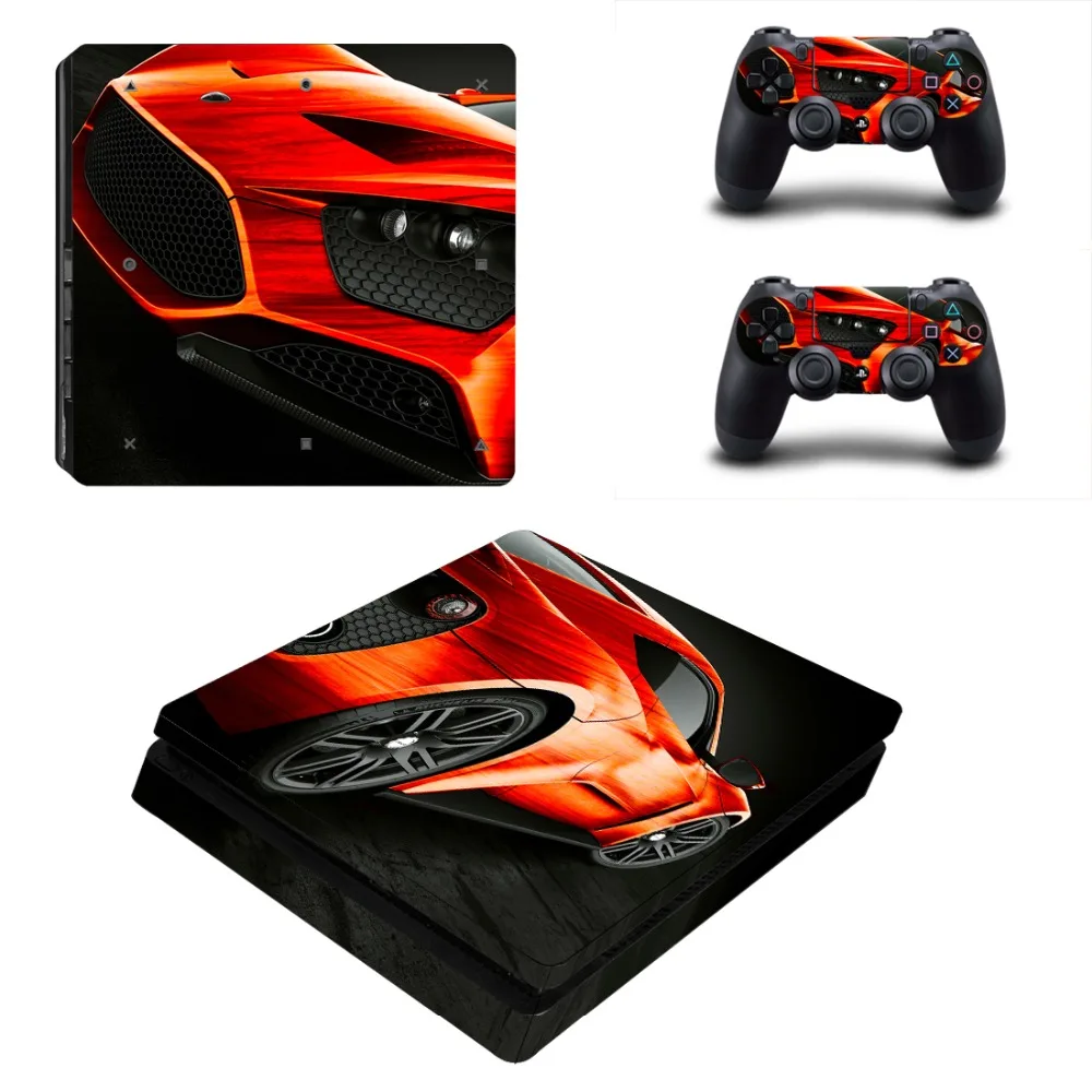Buy Super Car Decal Skin For PS4 Slim Console Cover