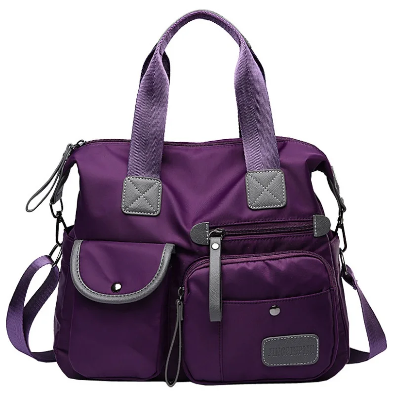 Women Waterproof Nylon Handbag Ladies Fashion Shoulder Bags Mummy
