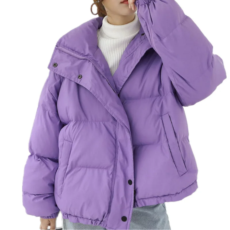  Autumn Winter Jacket Women Clothing Down Cotton Coat Female Parka Casual Thick Jackets Student Shor