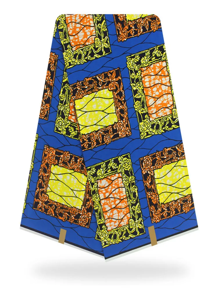 

holland wax prints nigerian ankara fabric holland wax printed cotton african fabric real dutch wax fabric(TQD-6-19