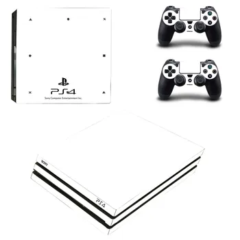 

PS4 Pro White Skin Sticker Cover For Sony Playstation 4 Pro Console&Controllers