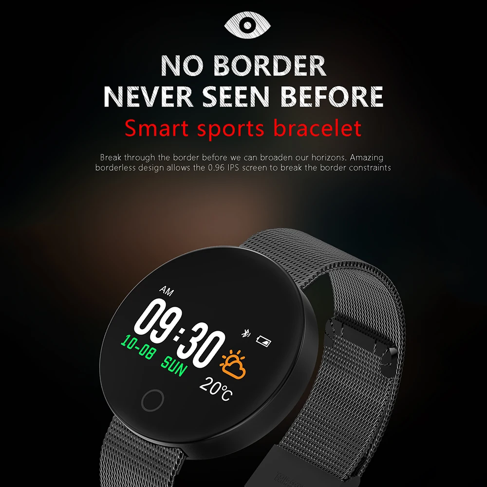 Бизнес Для мужчин Смарт часы Android ips HD Экран Водонепроницаемый Smartwatch сердечного