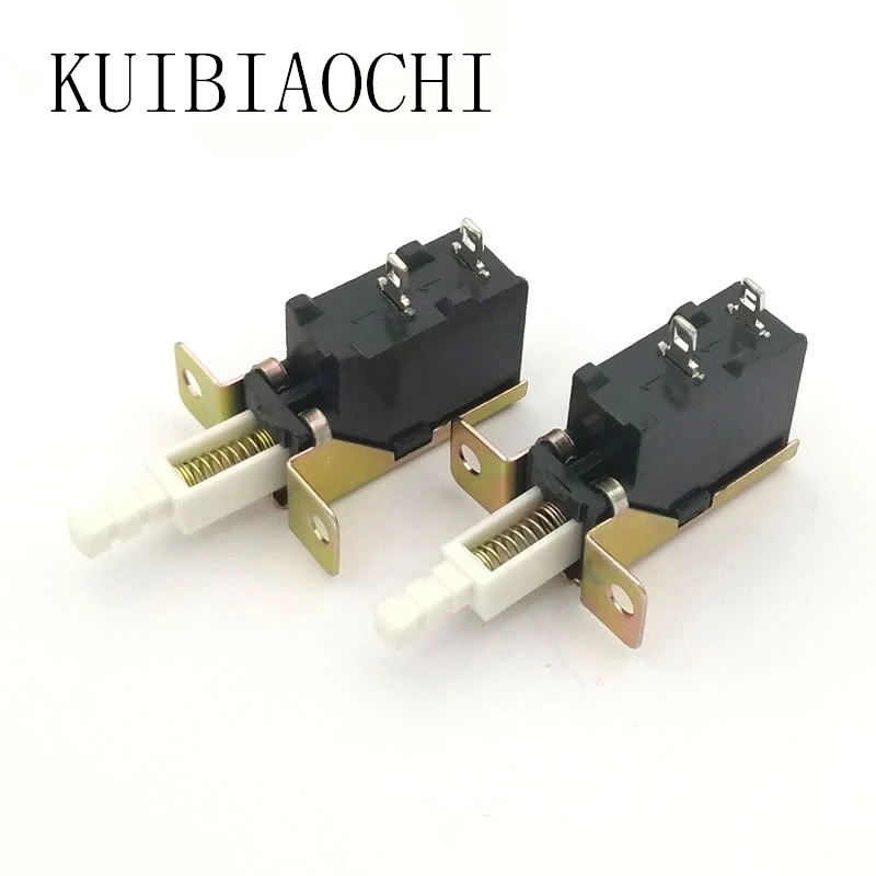 5pcs/lot Push Button Power Switch 2pin 8A/128A 250V Power Push Switch