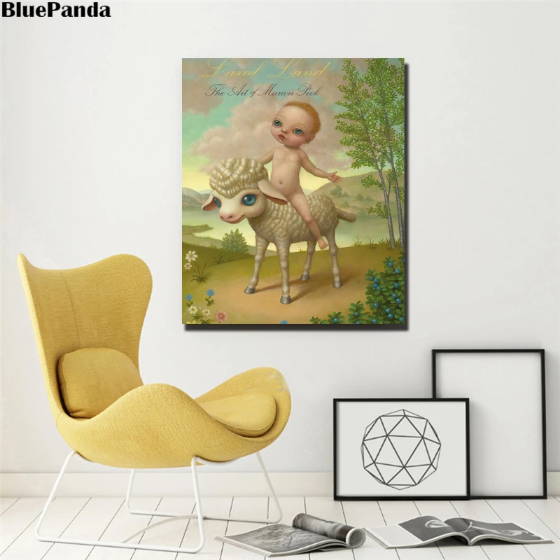 

The Art Of Marion Peck Modern Kitsch And Ancient Magic Posters And Prints Decorative Wall Pictures For Living Room Home Decor