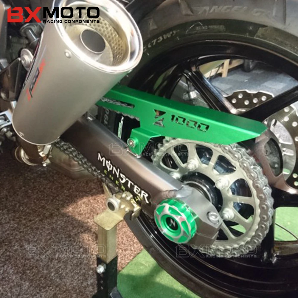 Защита цепи CNC для Kawasaki Z1000 2010 2017 Z1000SX Ninja 1000 2011 Z800 2013 2015 защитная крышка
