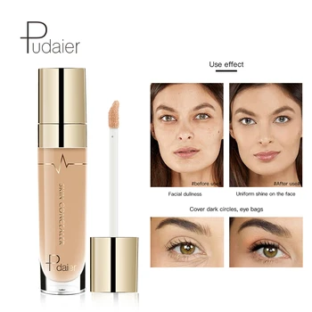 

Pudaier 21 Color Liquid Makeup Concealer for Face Full Cover make up Eye Face Skin Corrector Dark Circle Concealer Long Lasting