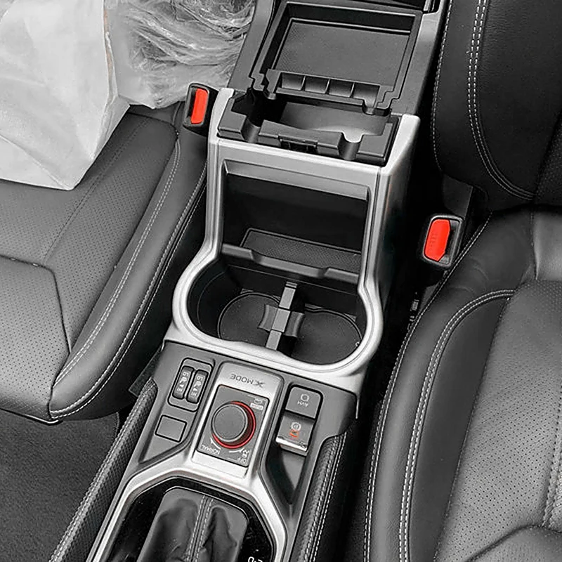 Передний держатель для стакана воды Subaru Forester 2018 2019 2020 декоративная отделка ABS