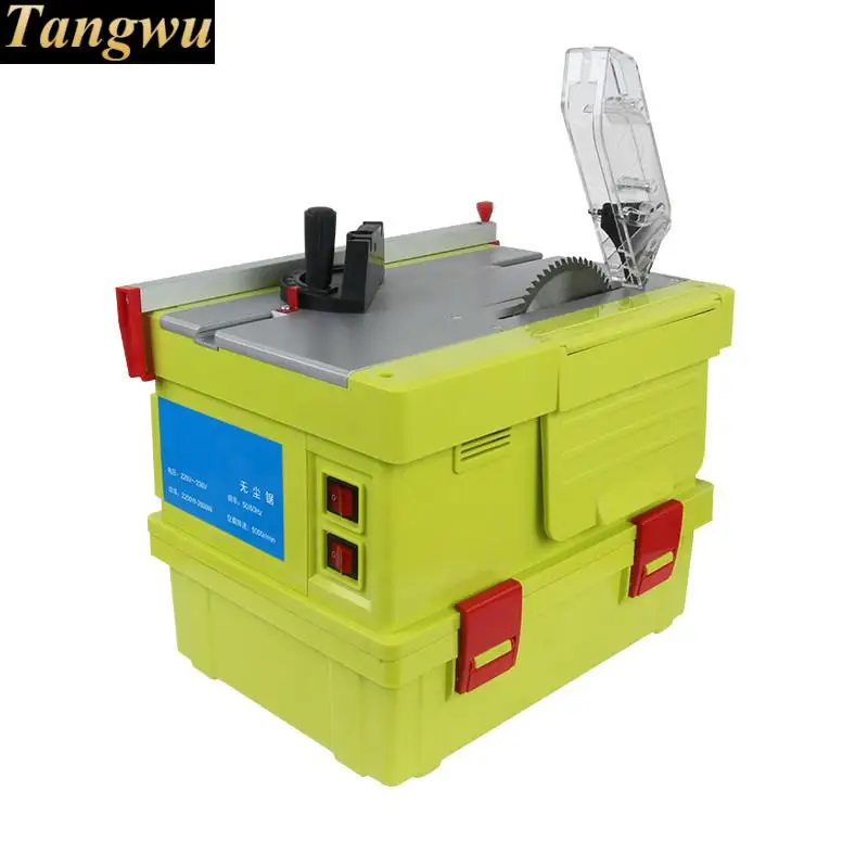Free shipping Multi purpose cutter Small table floor Clean chainsaw dust free air saw Circular saws