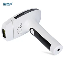 Kemei KM – 6812 Photon Pulsed Light Painless Permanent Hair Removal Device Epilator EU Plug Rechargeable Shaver Small Light wome
