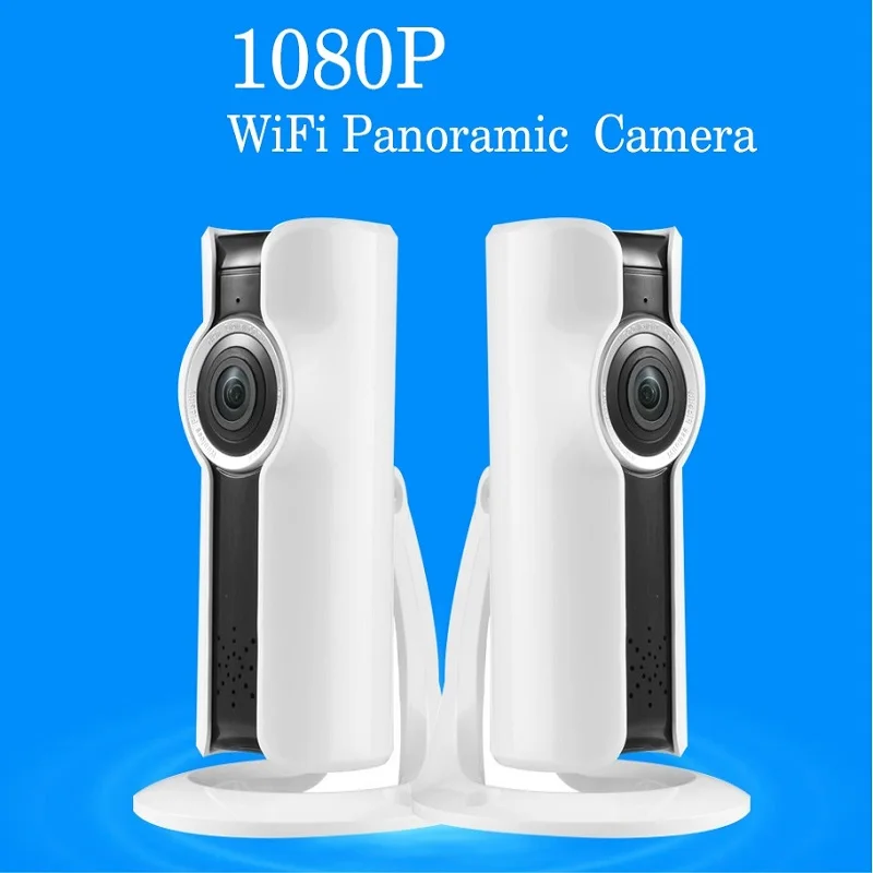 

180 Degree mini video Camera 2.8mm 960PHD Fisheye Camera Quad View wifi baby sitting camera support 64GB