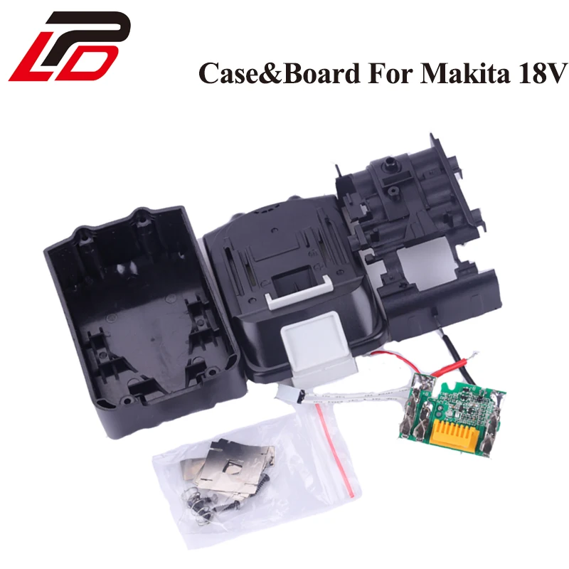 

BL1850 PCB Circuit Board With Lithium Ion Power Tools Battery Case Replacement for Makita 18V BL1840 BL1830 LXT400 Plastic Shell