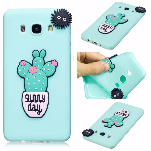 coque samsung a5 2017 silicone cactus