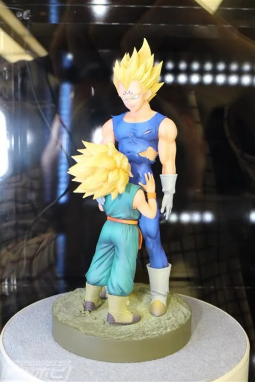 Kaufen 2 teile satz 16cm Dragon Ball Z Vegeta Trunks Anime Action Figure PVC Neue Sammlung figuren spielzeug Sammlung für Weihnachten geschenk