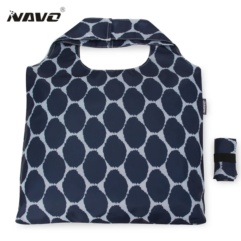 

NAVO Fabric Shopping Bag Foldable Reusable Grocery Bags Polyester Shopping Bags Tote Bag Einkaufstasche Faltbar Bolsa Compra