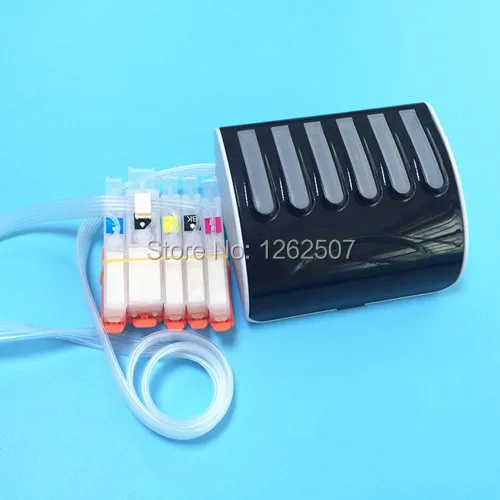 PGI-170 CLI-171 Continous ink supply system For Canon Pixma MG6180 MG5710 Printer Ciss | Компьютеры и - Цена: US $36.86