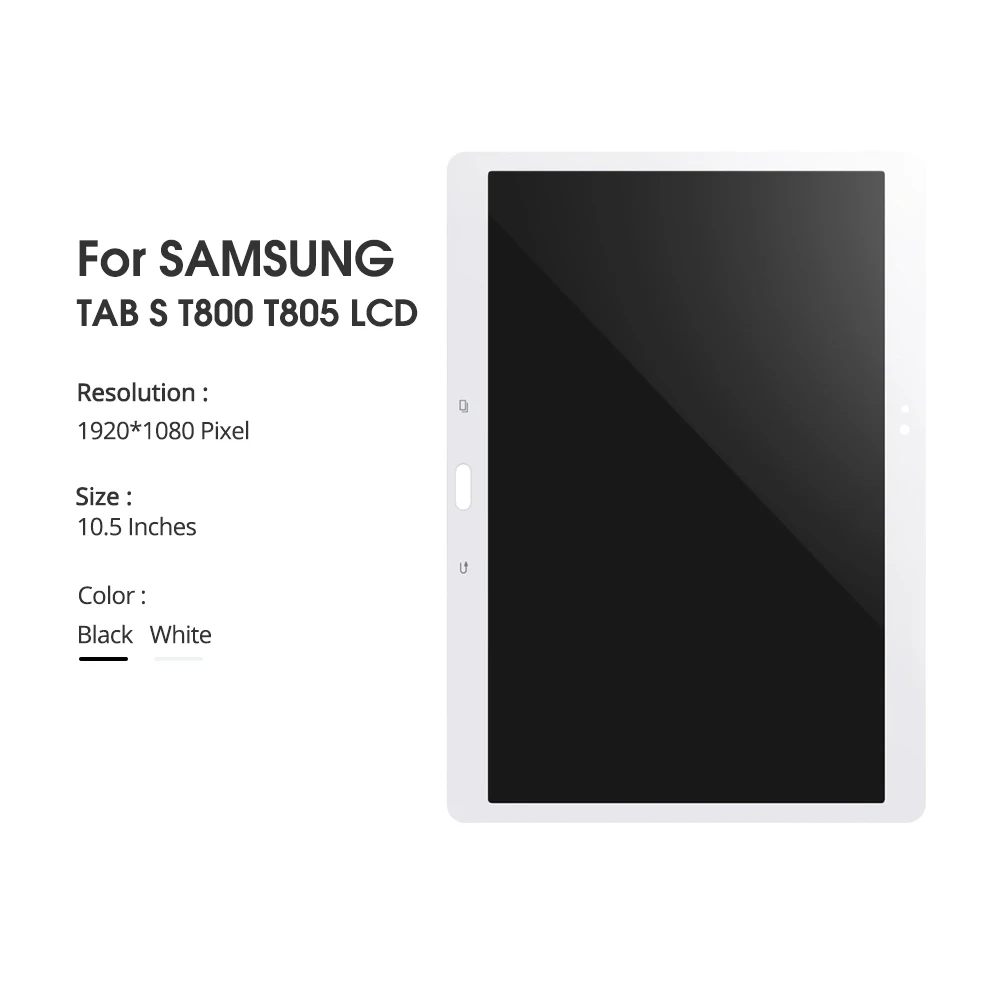 10," для samsung Galaxy Tab S T800 T805 SM-T800 SM-T805 ЖК-дисплей сенсорный экран дигитайзер сенсор сборка для T800 дисплей